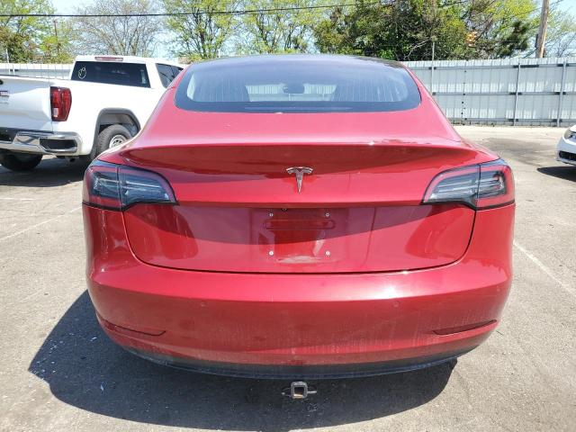 TESLA MODEL 3 2018 Red