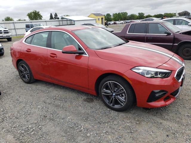  BMW 2 SERIES 2021 Czerwony