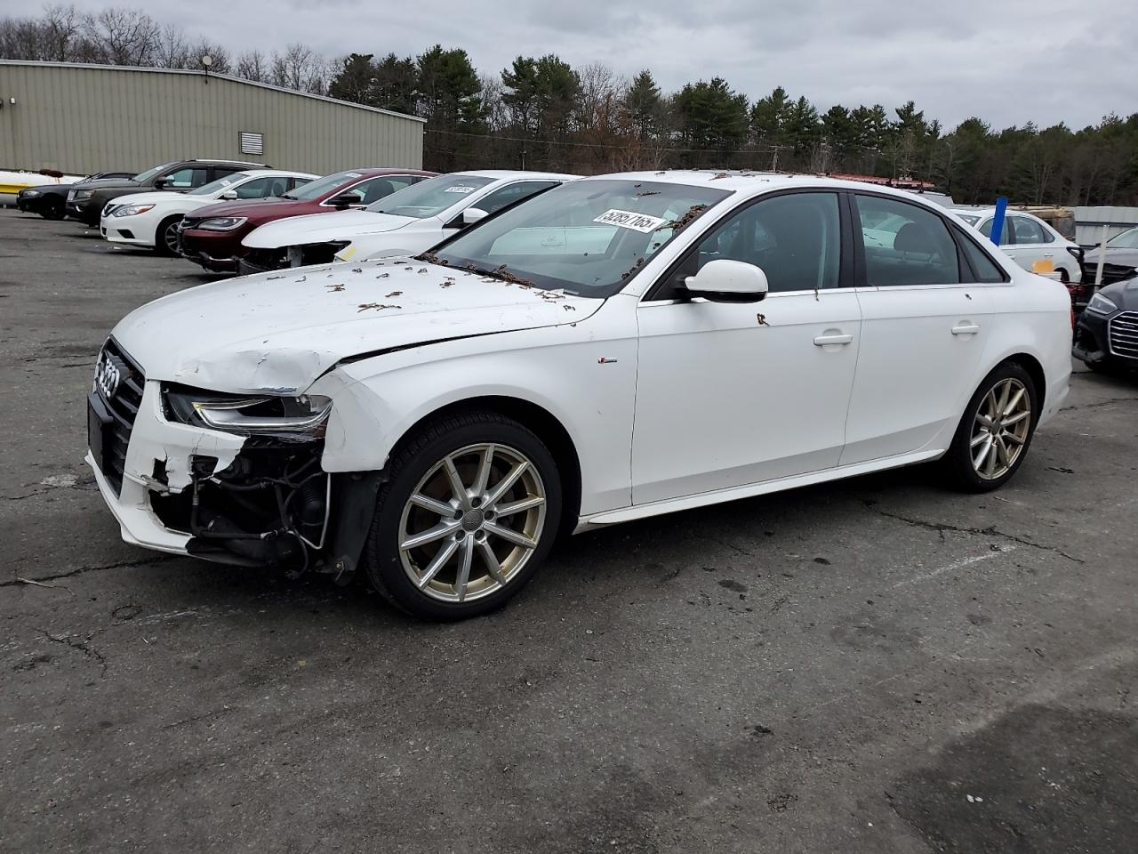 2016 Audi A4 Premium Plus S-Line за продажба в Exeter, RI - Front End