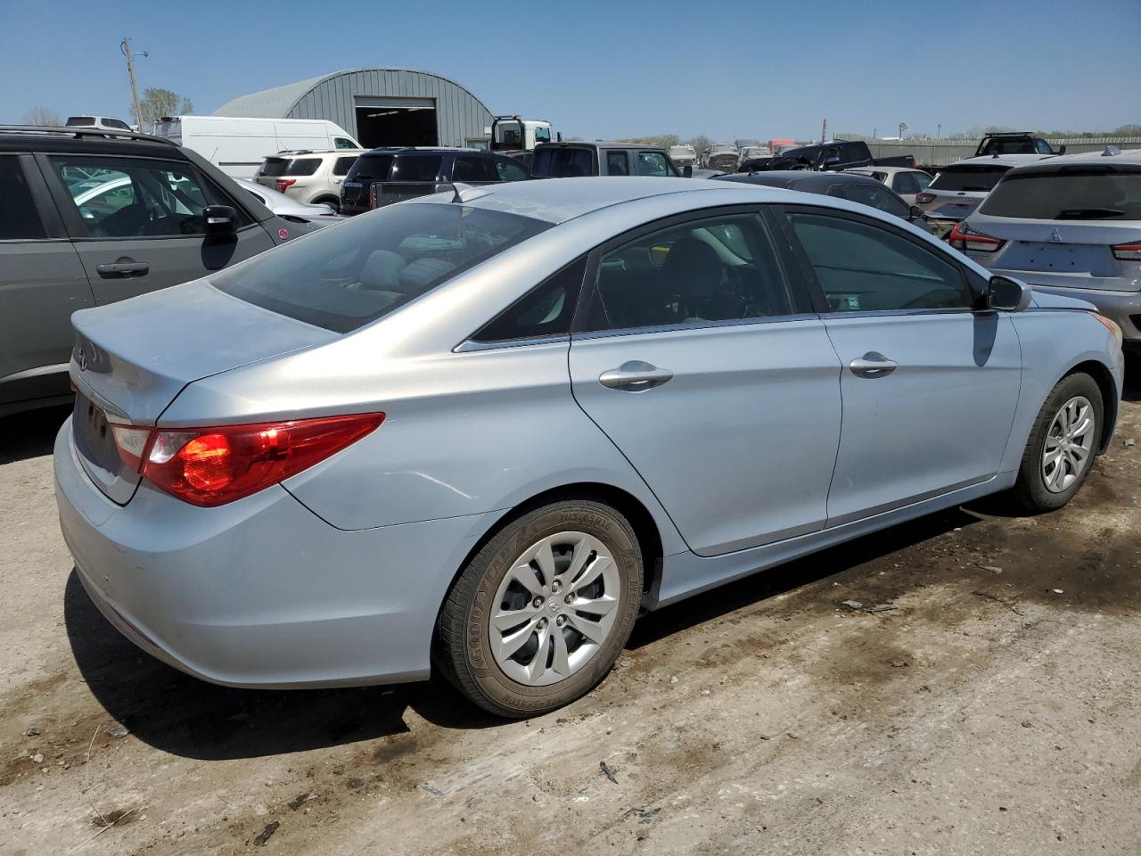 2013 Hyundai Sonata Gls silver null gas 5NPEB4AC4DH571029 photo #4