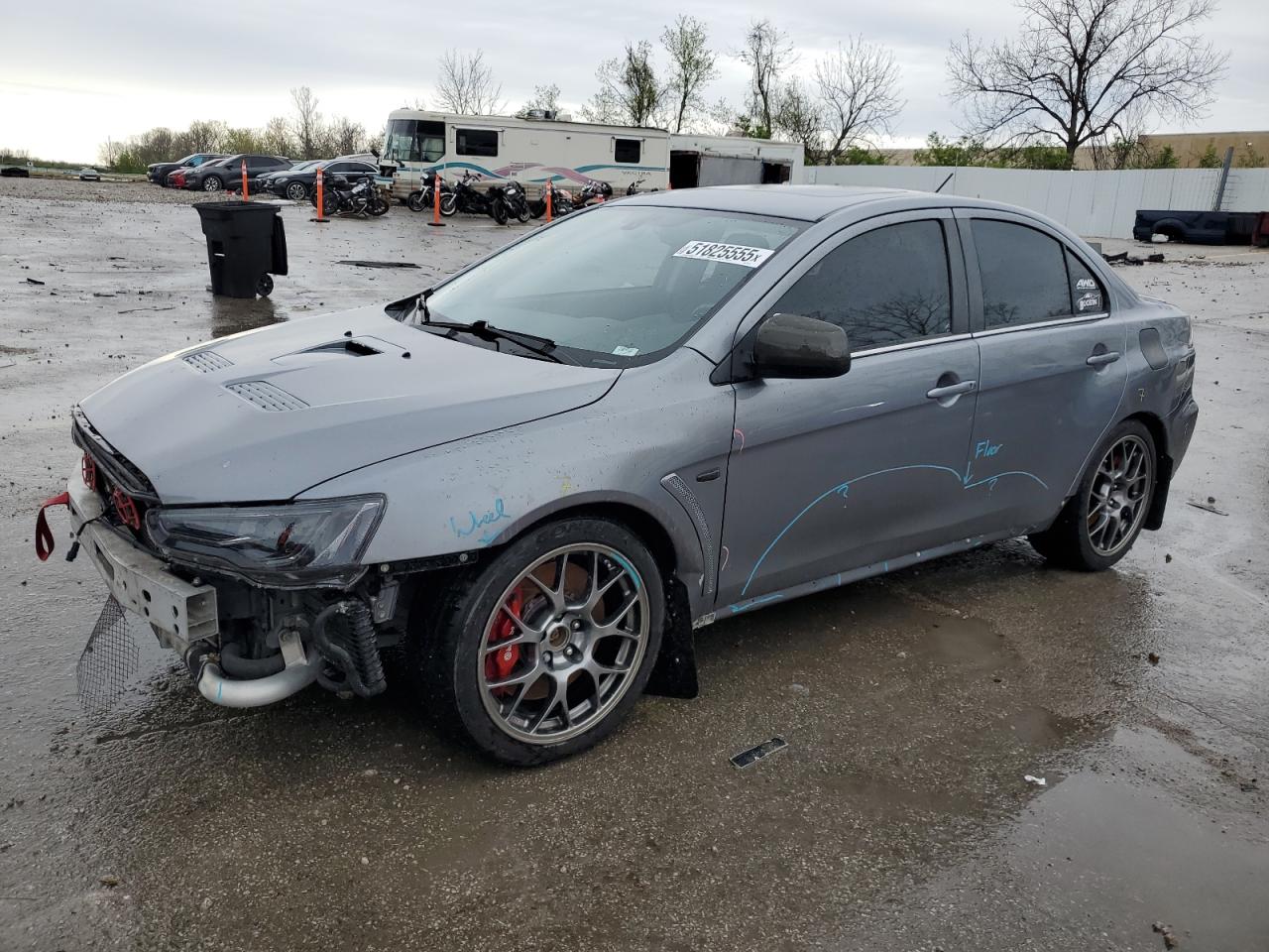 2012 Mitsubishi Lancer Evolution Mr продається в Bridgeton, MO - Undercarriage