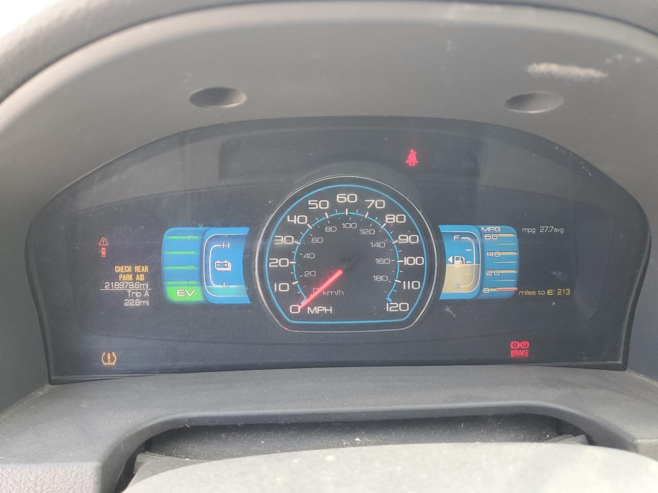 2010 Ford Fusion Hybrid VIN: 3FADP0L37AR237000 Lot: 65079485