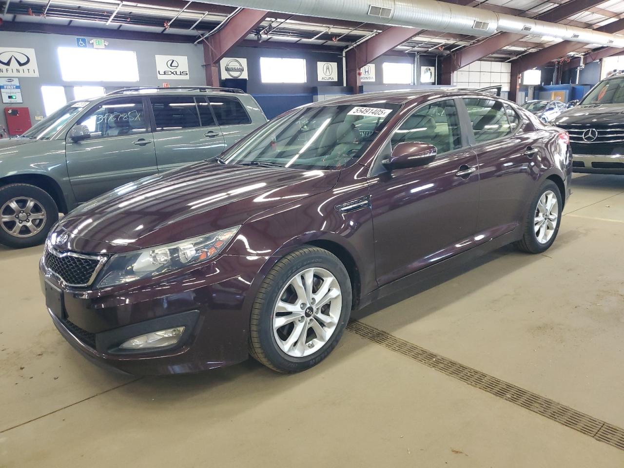 2011 Kia Optima Ex للبيع في East Granby، CT - Rear End
