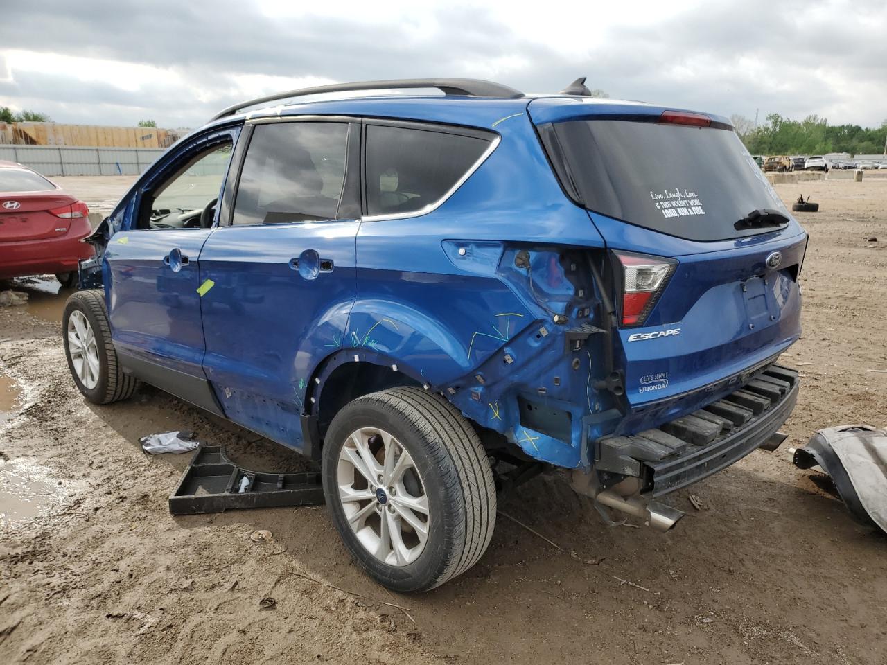 2018 Ford Escape Se VIN: 1FMCU0GD6JUD42729 Lot: 54188565