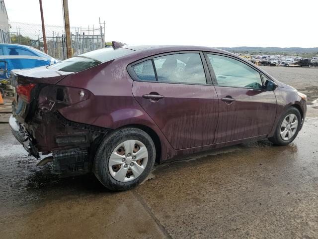  KIA FORTE 2017 Burgundy