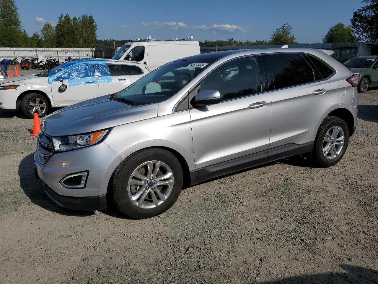 2017 Ford Edge Sel zu verkaufen in Arlington, WA - Front End