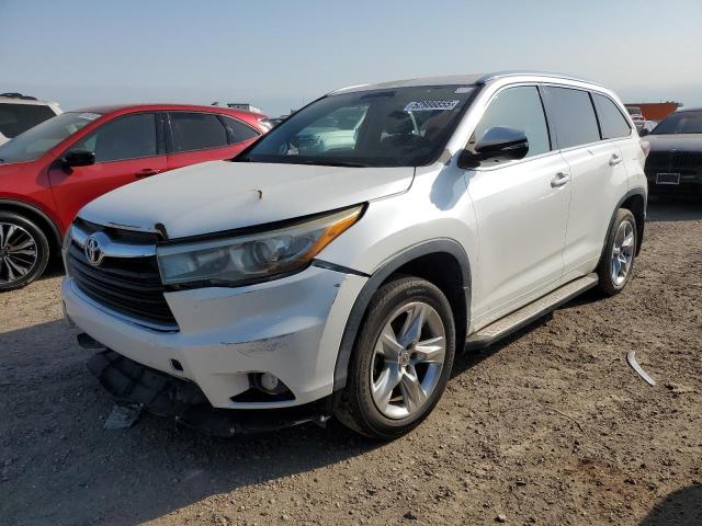 Parquets TOYOTA HIGHLANDER 2015 White
