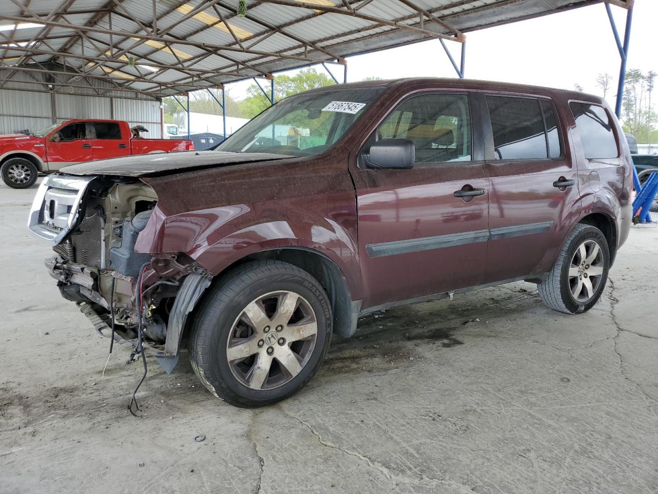 2011 Honda Pilot Lx de vânzare în Cartersville, GA - Front End