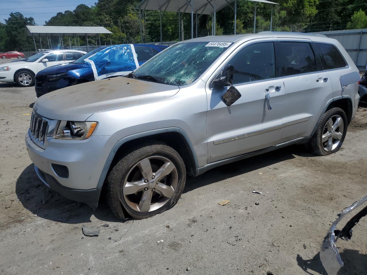 2011 Jeep Grand Cherokee Overland en Venta en Savannah, GA - Front End