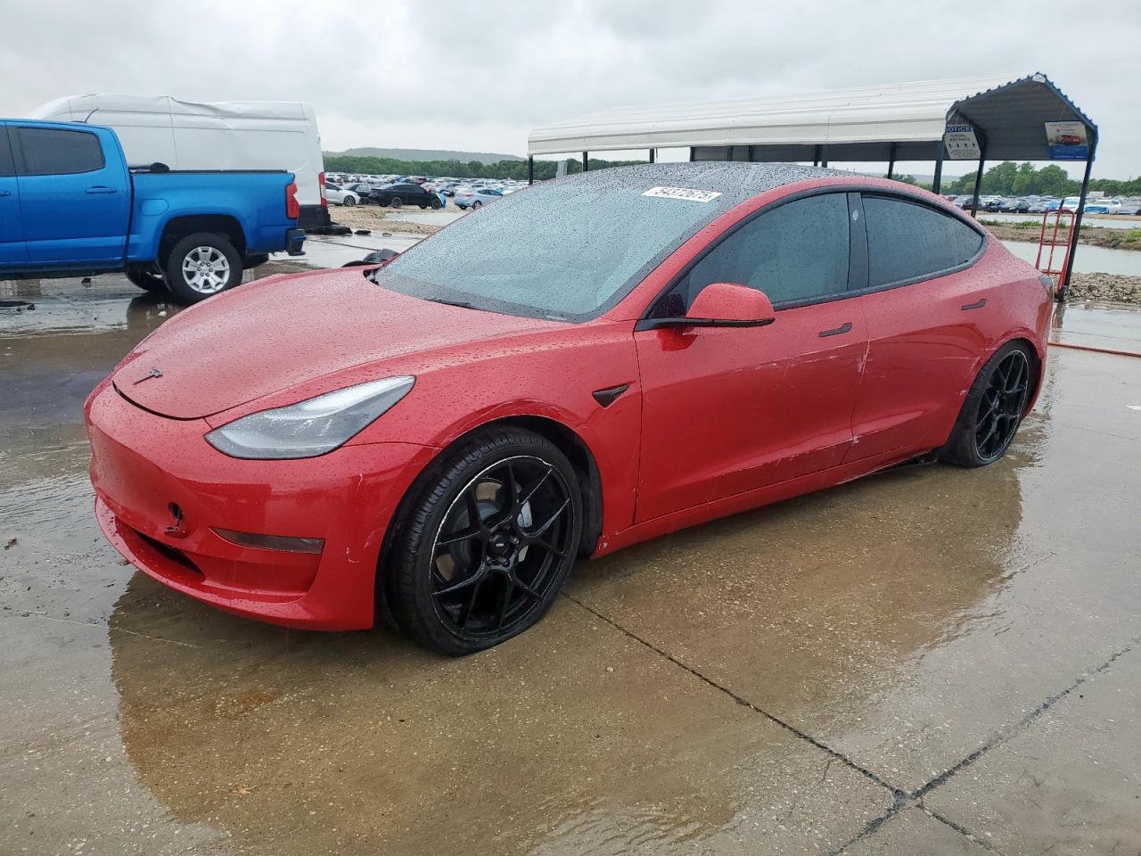 2022 Tesla Model 3 na sprzedaż w Grand Prairie, TX - Front End