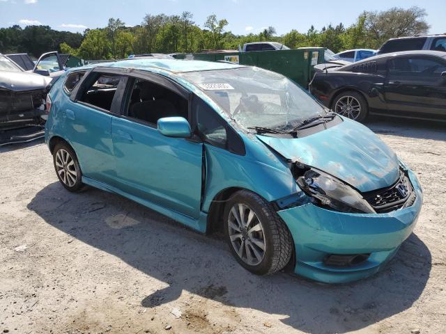  HONDA FIT 2012 Бирюзовый