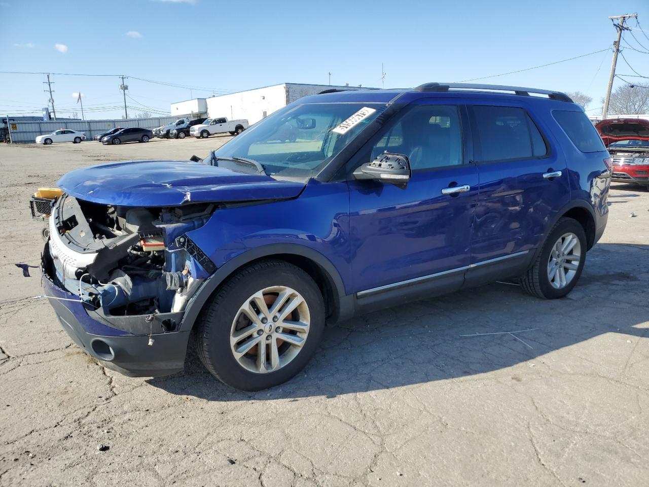 2014 Ford Explorer Xlt zu verkaufen in Chicago Heights, IL - Front End