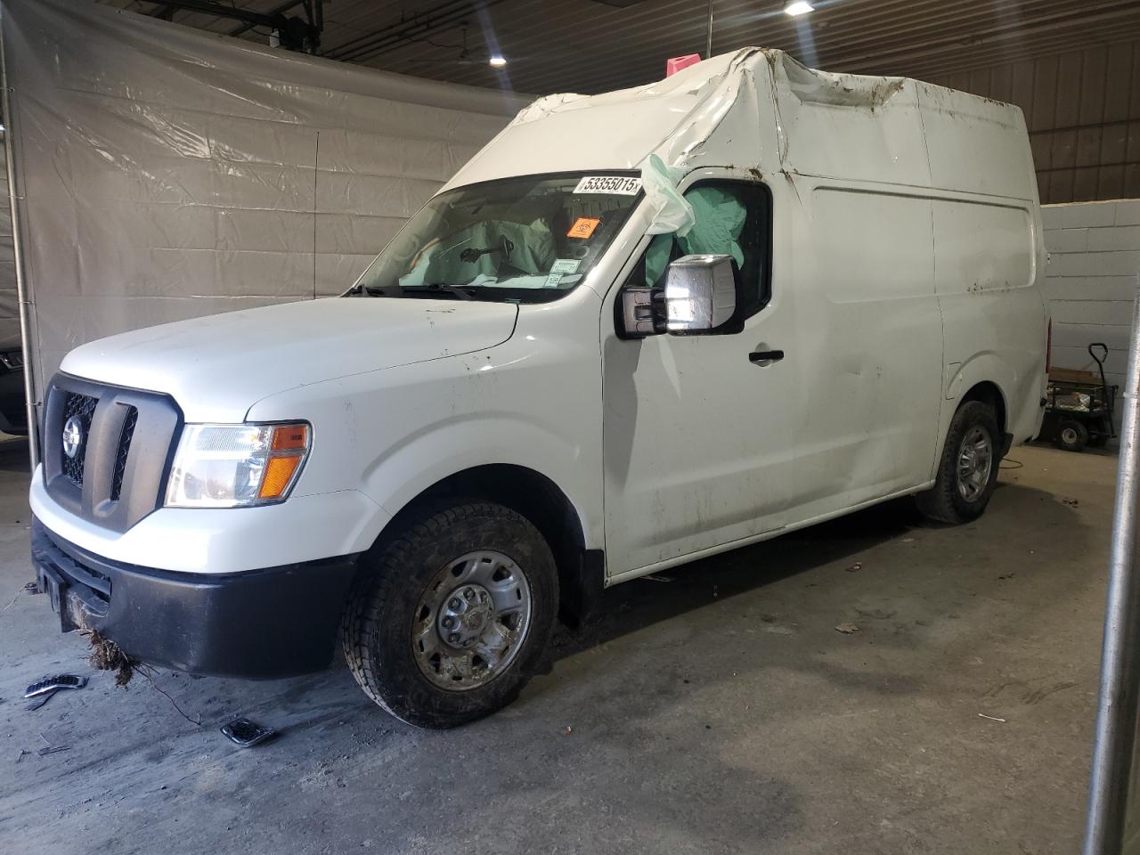 2020 Nissan Nv 2500 Sv للبيع في Candia، NH - Rollover
