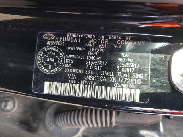 2022 HYUNDAI KONA SEL