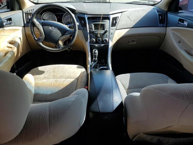  HYUNDAI SONATA 2014 Червоний