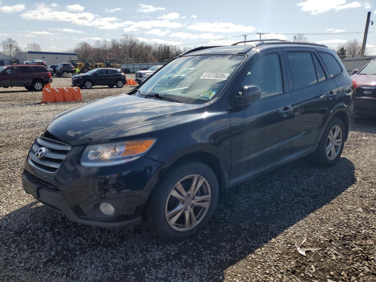 2012 Hyundai Santa Fe Se продається в Hillsborough, NJ - Front End