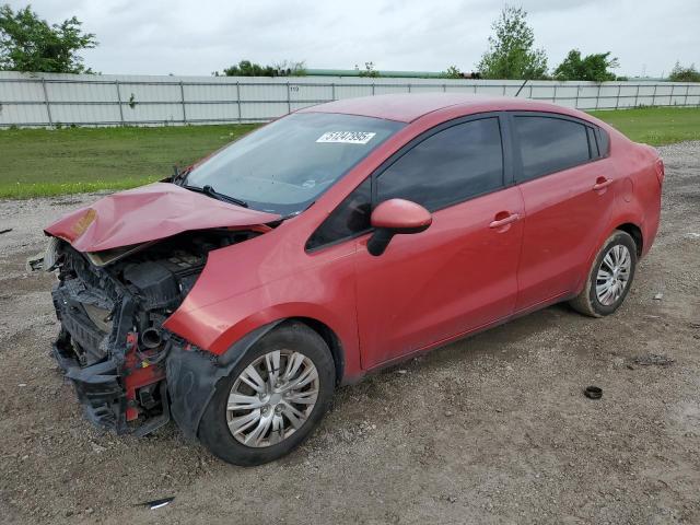  KIA RIO 2013 Czerwony
