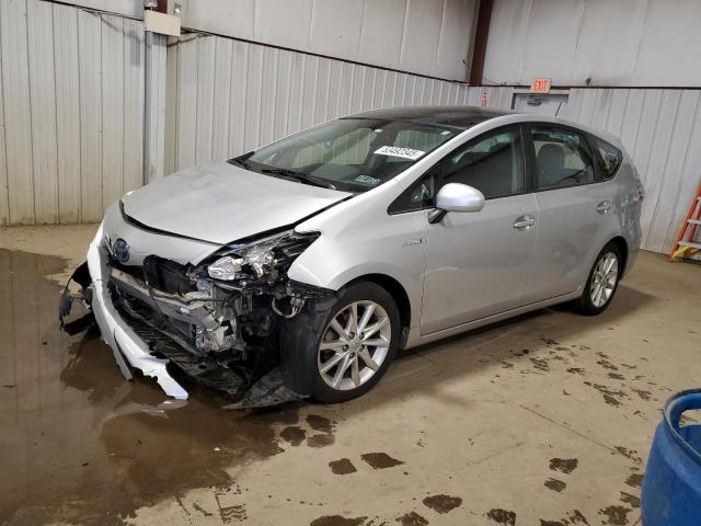  TOYOTA PRIUS 2014 Серебристый