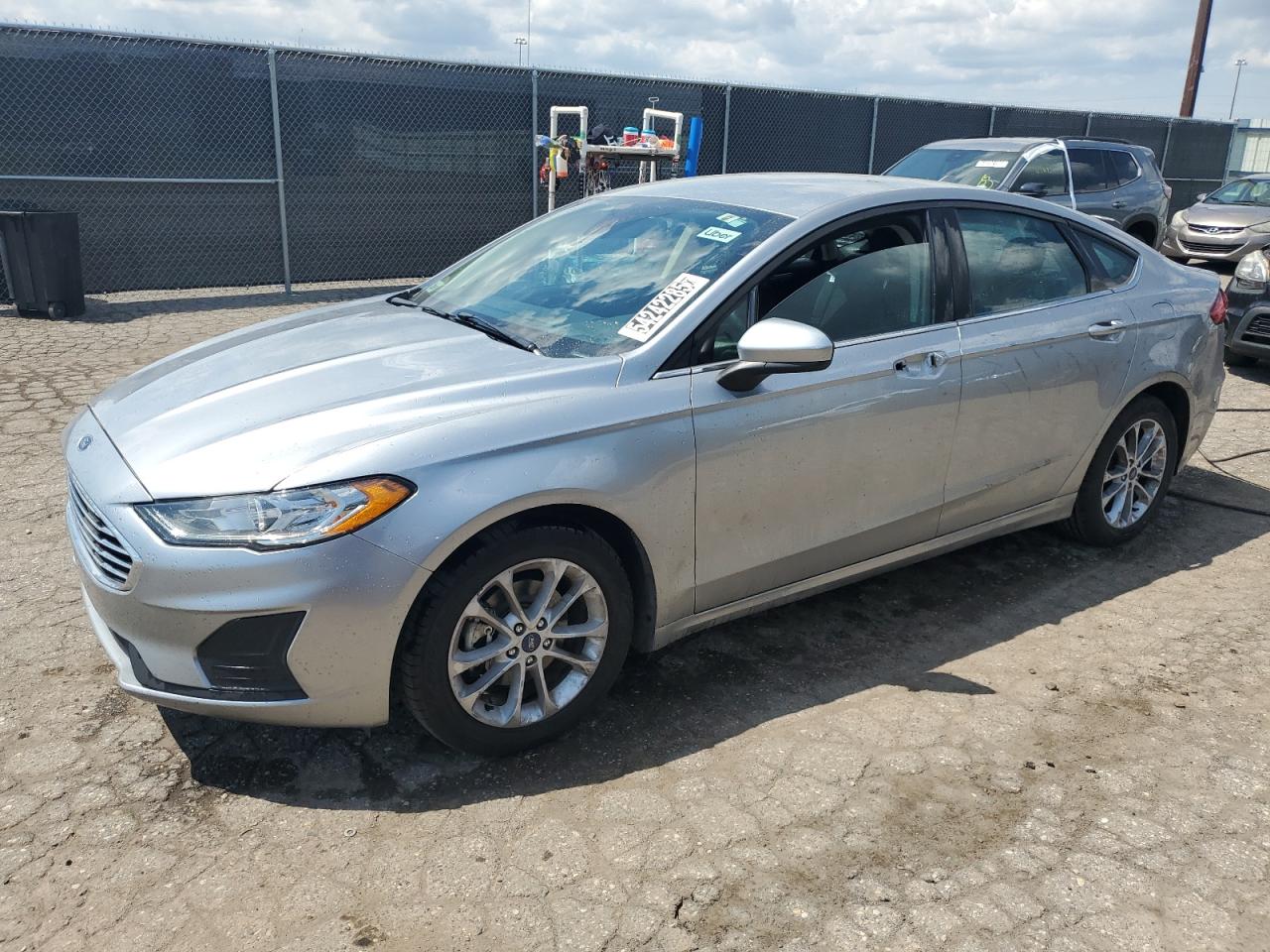 2020 Ford Fusion Se en Venta en Woodhaven, MI - Side