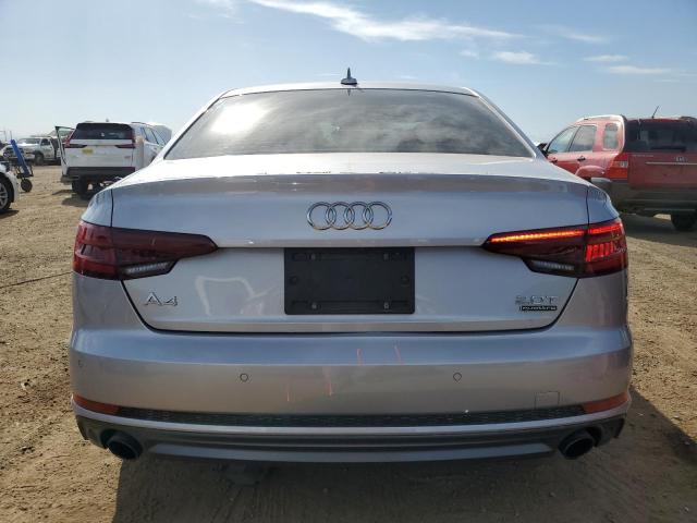  AUDI A4 2018 Srebrny