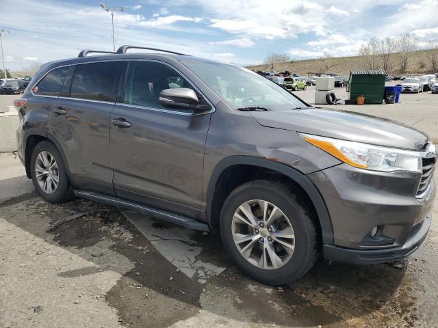 TOYOTA HIGHLANDER 2014 Szary