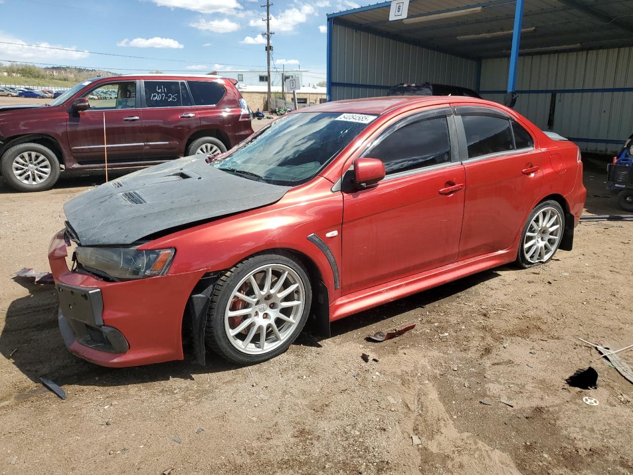 2011 Mitsubishi Lancer Evolution Gsr for Sale in Colorado Springs, CO - Front End
