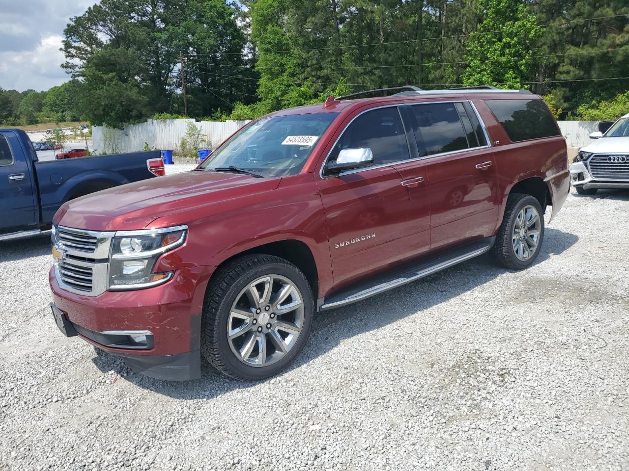 2016 Chevrolet Suburban C1500 Ltz იყიდება Fairburn-ში, GA - Rear End
