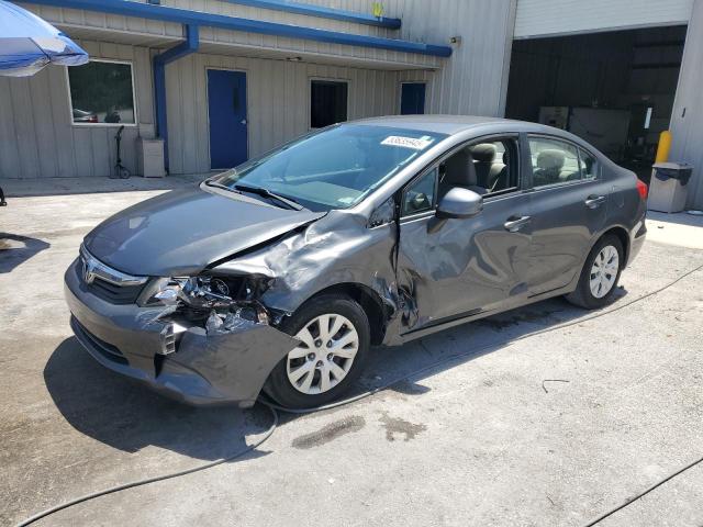 HONDA CIVIC 2012 Gray