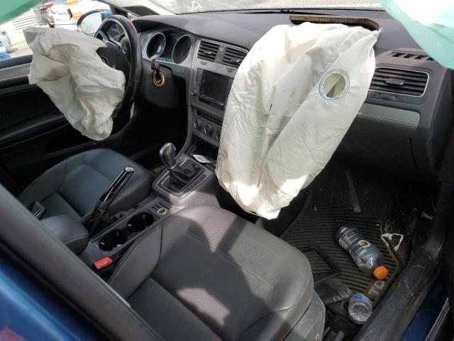  VOLKSWAGEN GOLF 2015 Синий