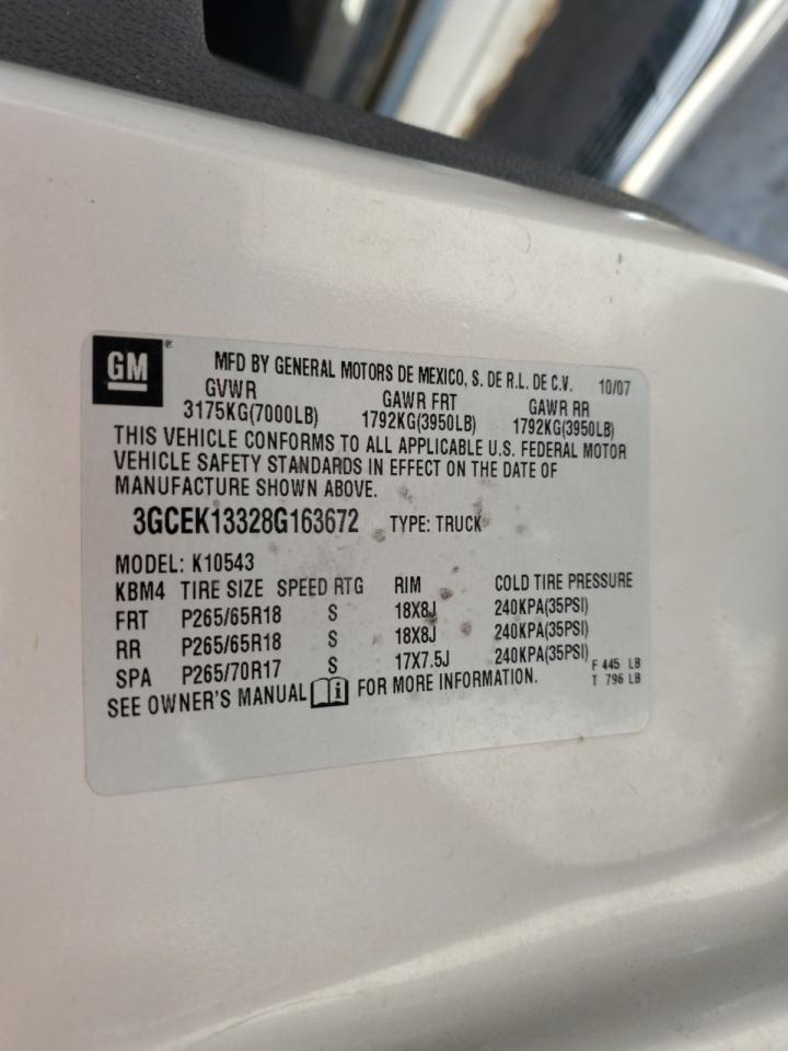 2010 Chevrolet Silverado K1500 Lt VIN: 1GCSKSE37AZ117069 Lot: 53963805