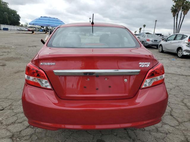  MITSUBISHI MIRAGE 2018 Red