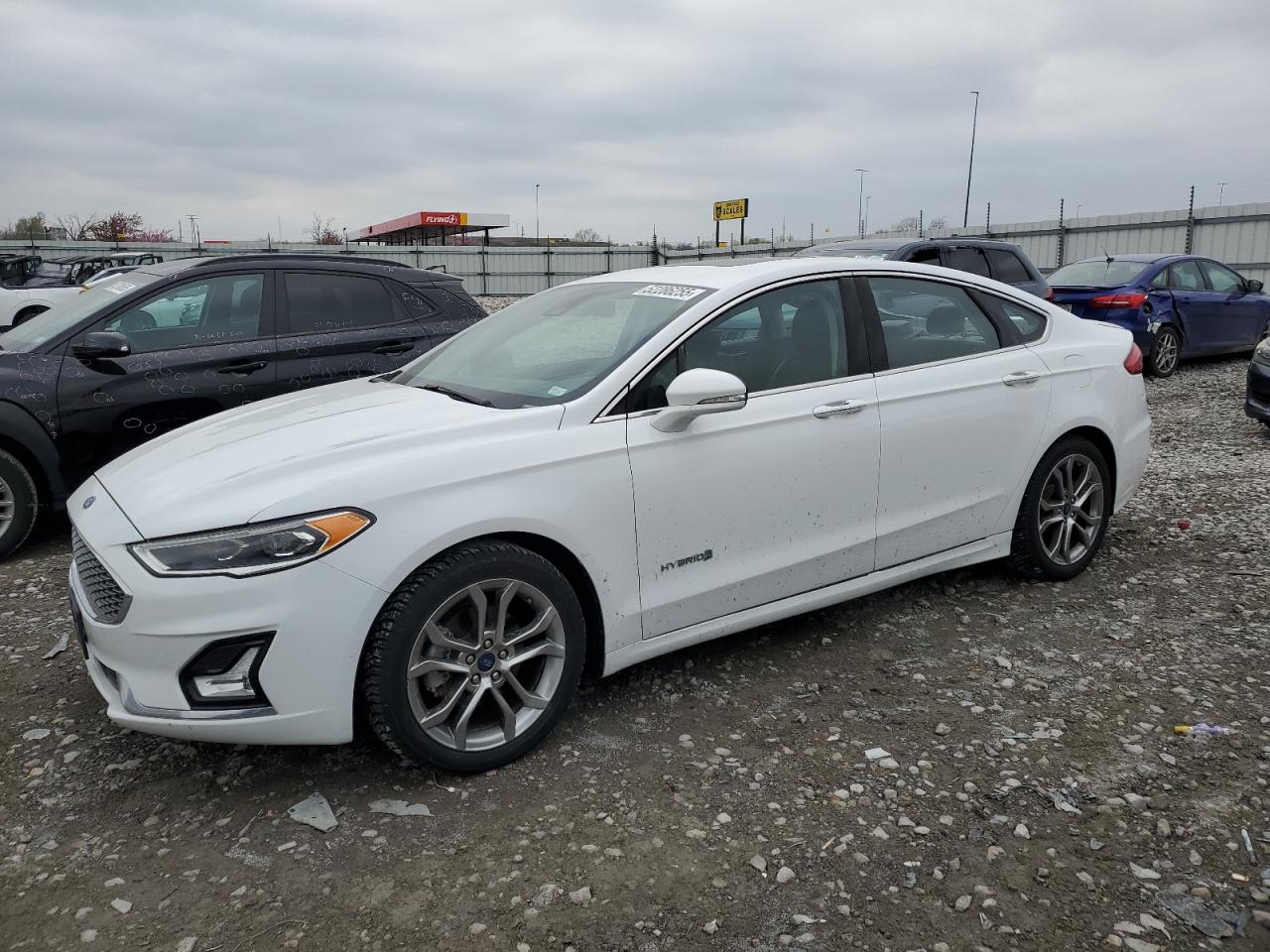2019 Ford Fusion Titanium იყიდება Cahokia Heights-ში, IL - Hail
