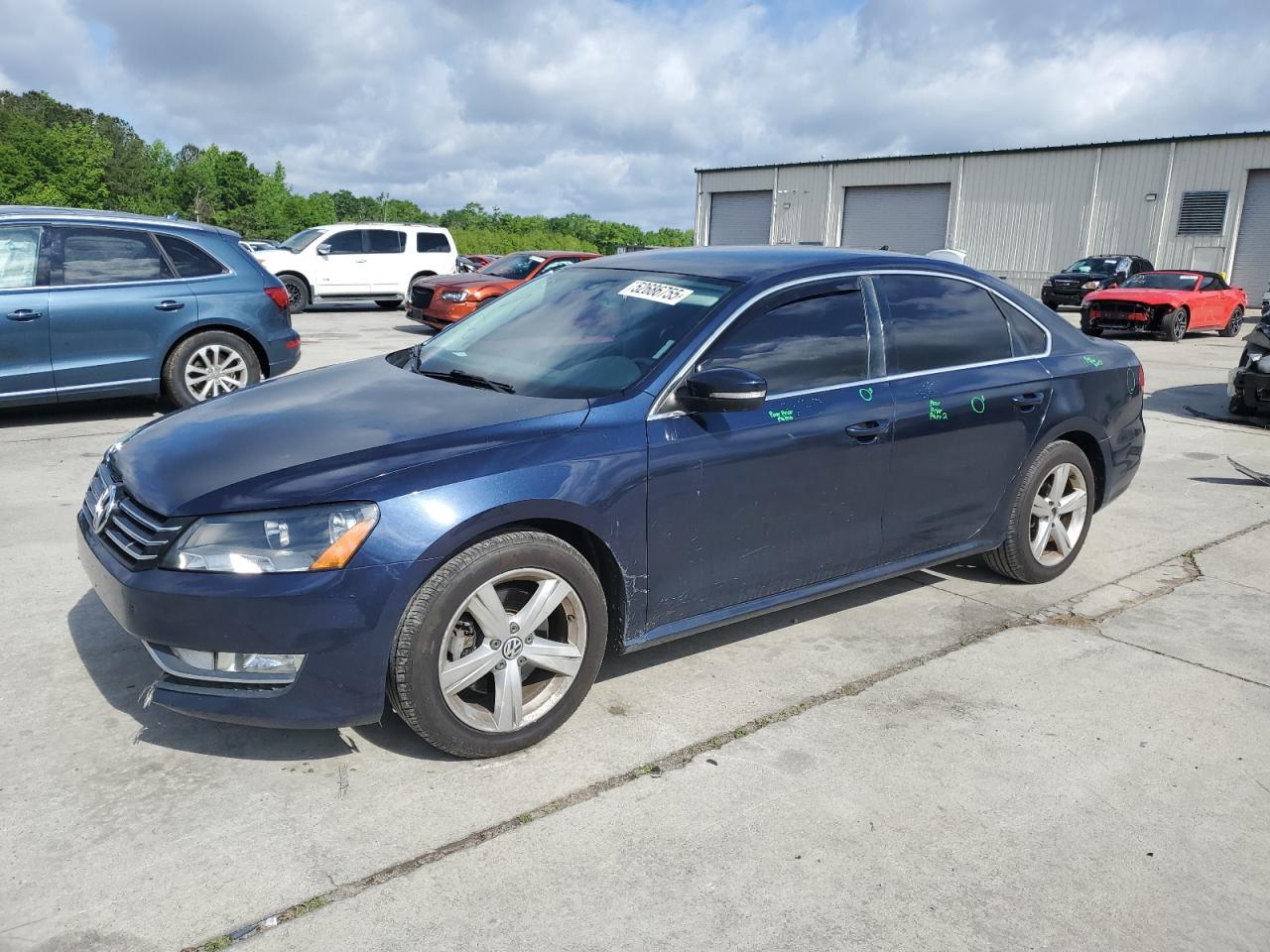 2015 Volkswagen Passat S за продажба в Gaston, SC - Front End
