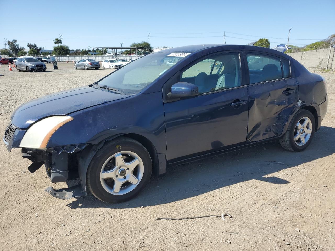2009 Nissan Sentra 2.0 zu verkaufen in San Diego, CA - Front End