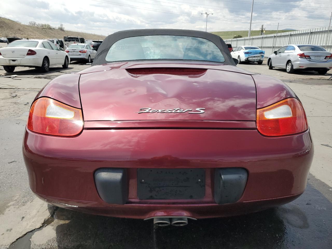 2000 Porsche Boxster S VIN: WP0CB298XYU661342 Lot: 54160375