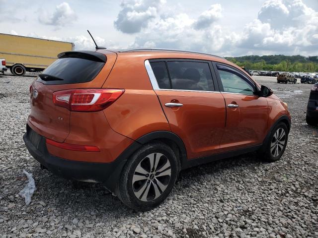 KIA SPORTAGE 2013 Оранжевий