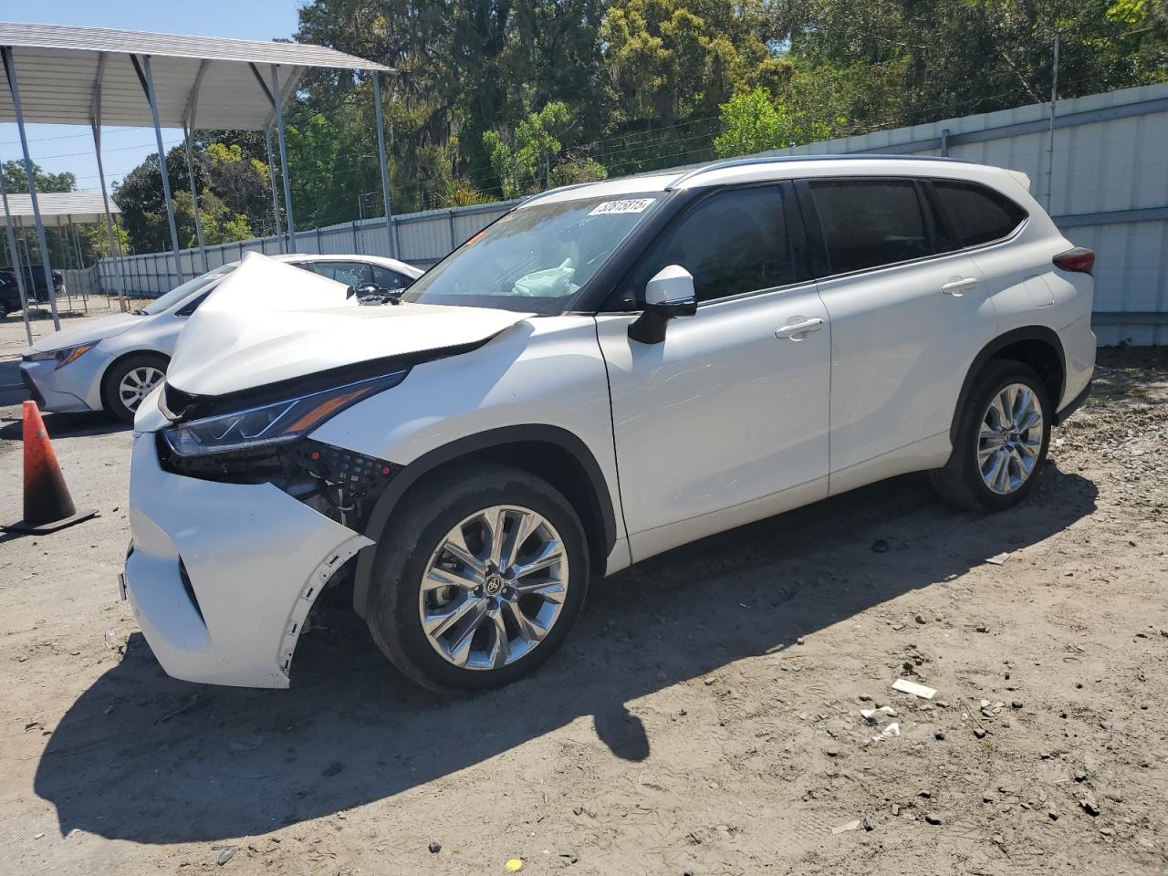 2021 Toyota Highlander Limited продається в Savannah, GA - Front End
