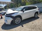 2021 Toyota Highlander Limited продається в Savannah, GA - Front End