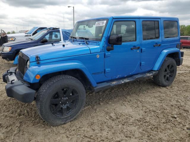  JEEP WRANGLER 2014 Синий