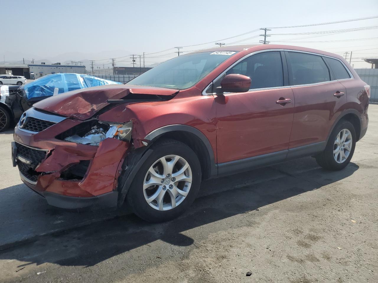 2011 Mazda Cx-9 იყიდება Sun Valley-ში, CA - Front End