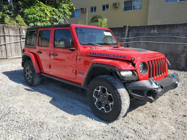 JEEP WRANGLER 2022 Czerwony