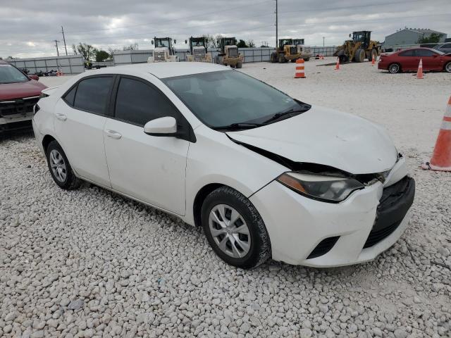  TOYOTA COROLLA 2014 White