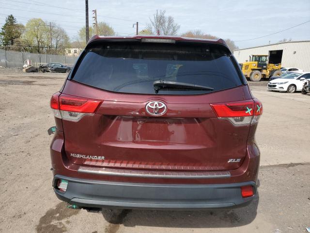  TOYOTA HIGHLANDER 2019 Burgundy