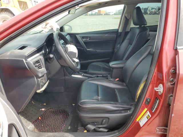 Седаны TOYOTA COROLLA 2014 Красный