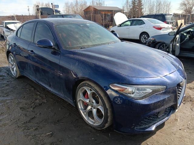  ALFA ROMEO GIULIA 2019 Granatowy