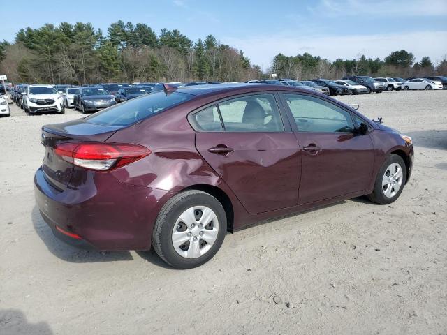  KIA FORTE 2018 Maroon