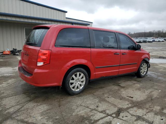  DODGE CARAVAN 2016 Czerwony