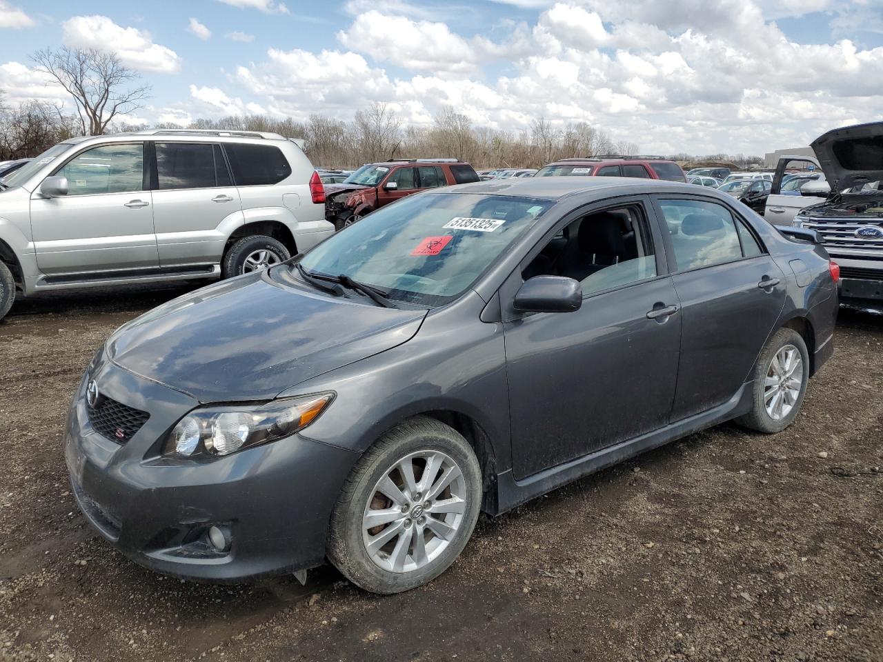 2010 Toyota Corolla Base de vânzare în Des Moines, IA - Biohazard/Chemical