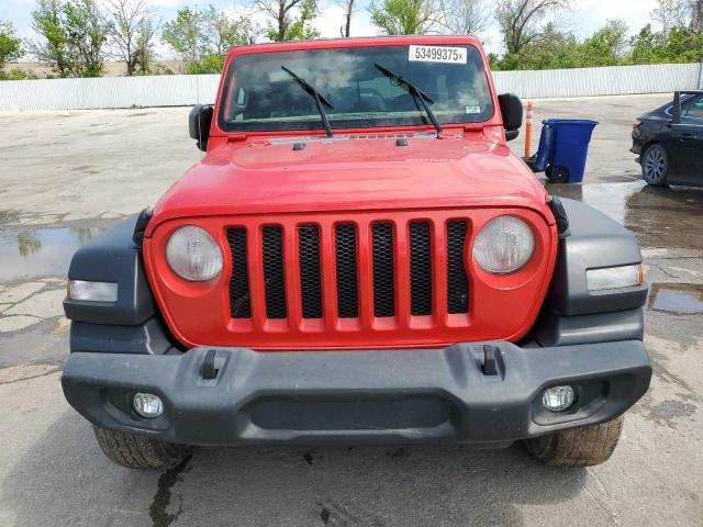  JEEP WRANGLER 2019 Czerwony