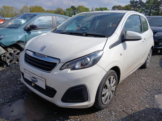 2016 PEUGEOT 108 ACTIVE for sale at Copart WOLVERHAMPTON